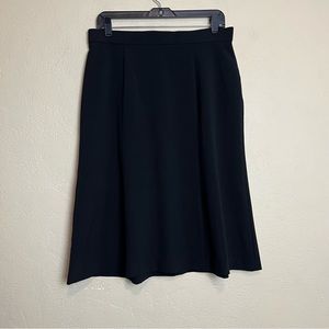5/$30 Counterparts womenA-line‎ black skirt size 10